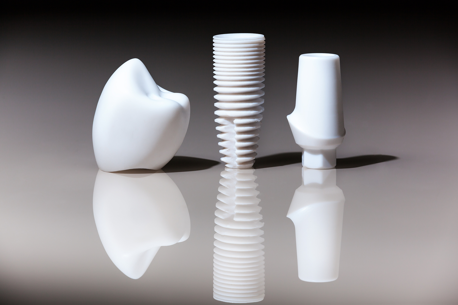 Models of dental  implants