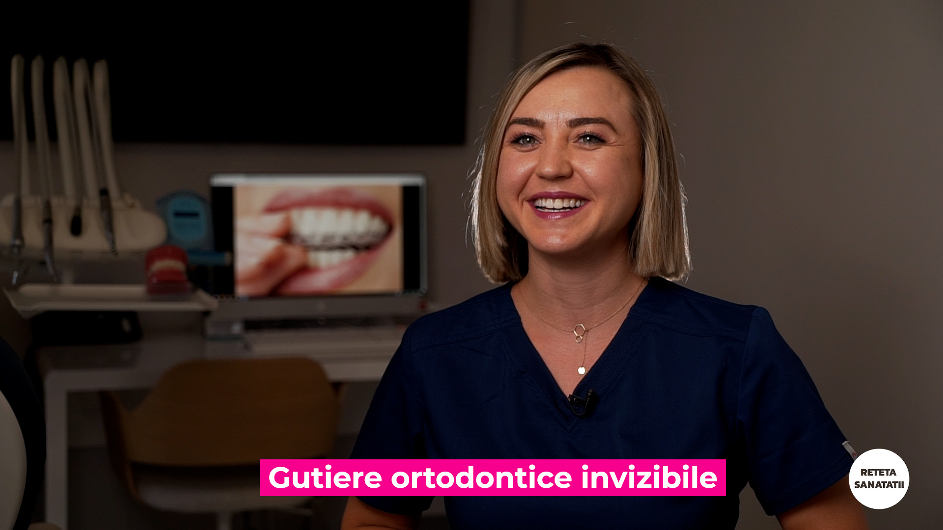 GUTIERE ORTODONTICE INVIZIBILE - THE VISION