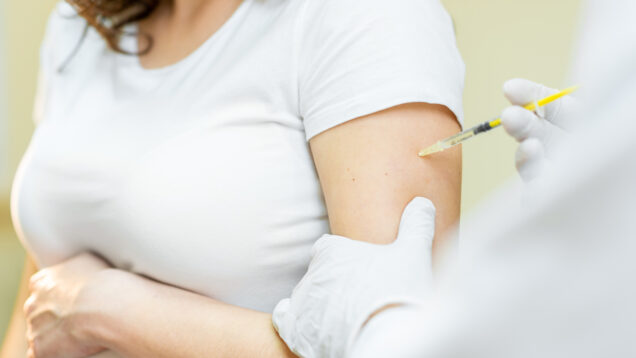 Vaccine injection procedure